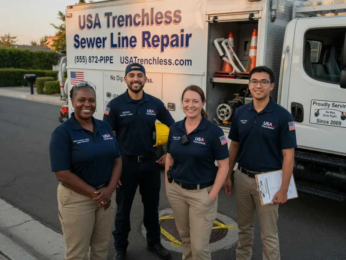 Sewer Line Repair company in Du Pont, GA
